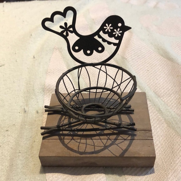 Bird and nest Candle holder - Picture 1 of 7
